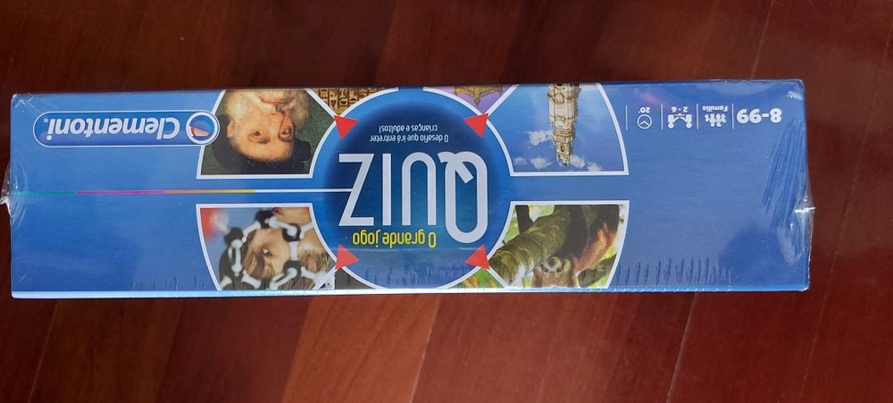 Jogo o grande Quiz clementoni novo