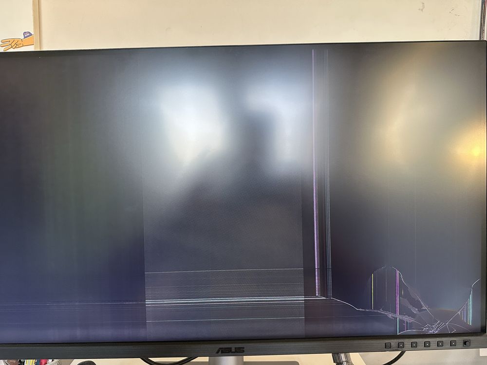 Monitor 27” ASUS ProArt 4k HDR na gwarancji 18 m. - uszkodzony