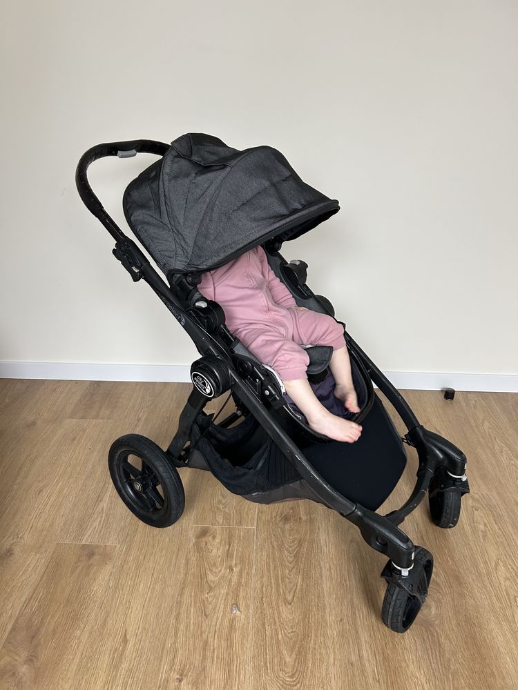 Візок для двійні/погодок baby jogger прогулянковий +1 люлька