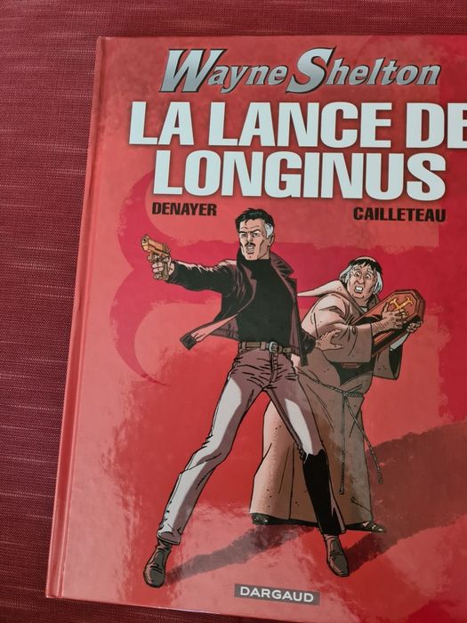 Livro BD  La Lance de Longinus