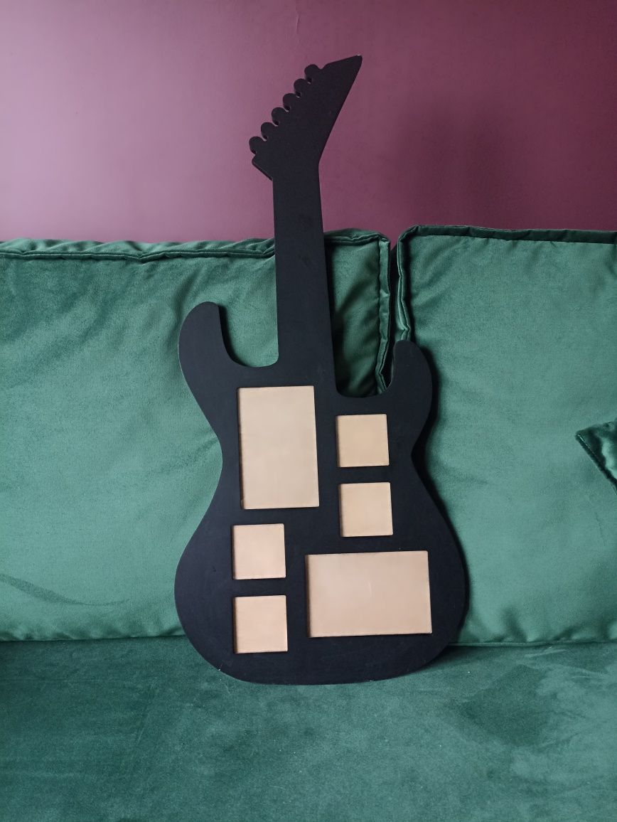 Ramka na zdjęcia gitara elektryczna