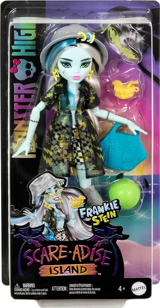 Monster High Scare-Adise Island Лялька Frankie Stein