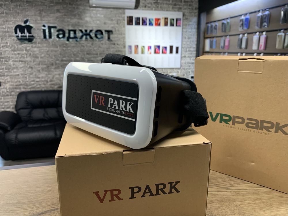Очки / Шолом VR BOX J20 VR PARK 9938 з навушниками та пультом. New