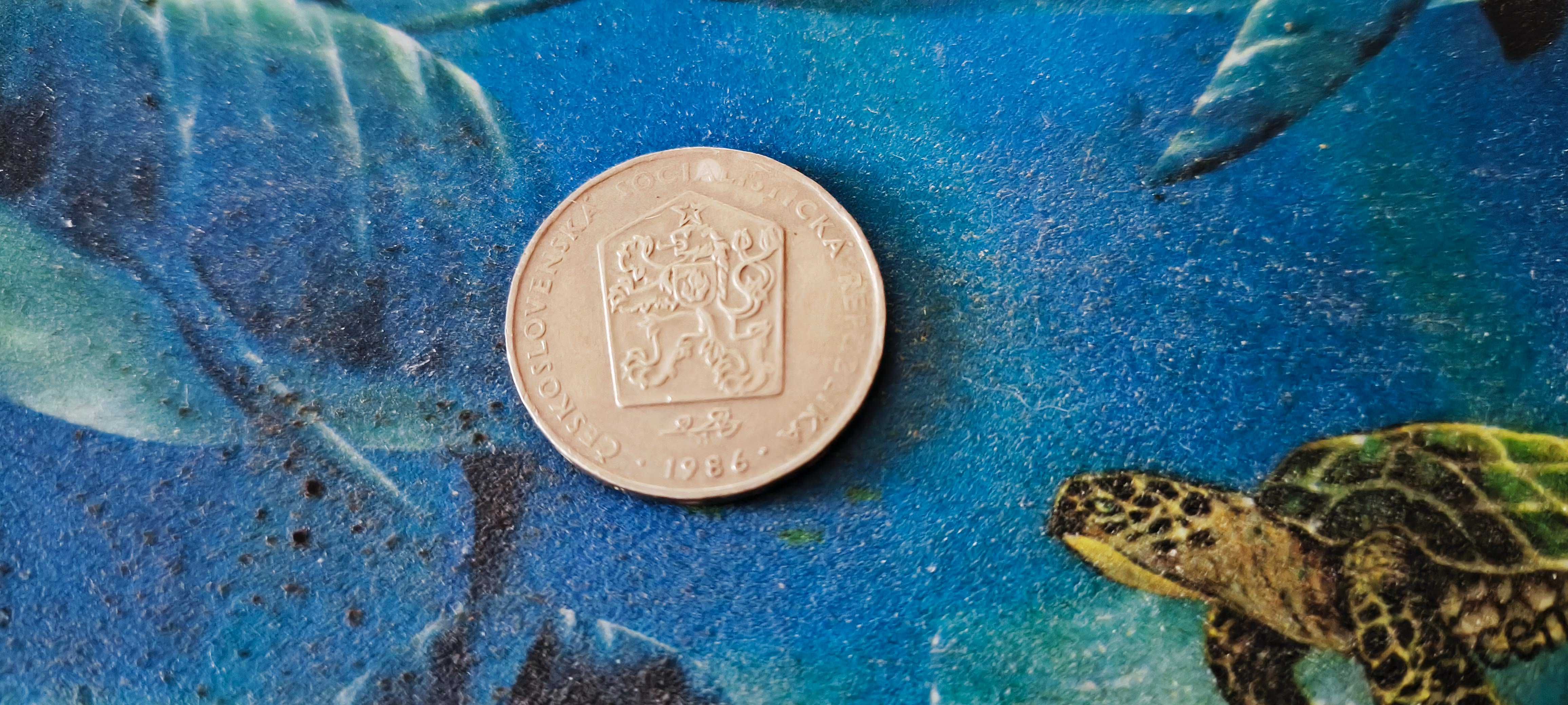 2 KCS korony Czechosłowacja 1986