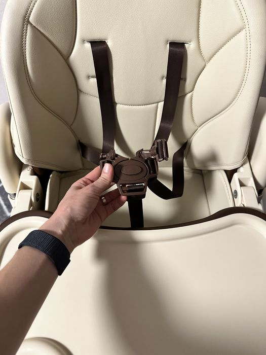 Дитячий стільчик-шезлонг 2в1 для годування