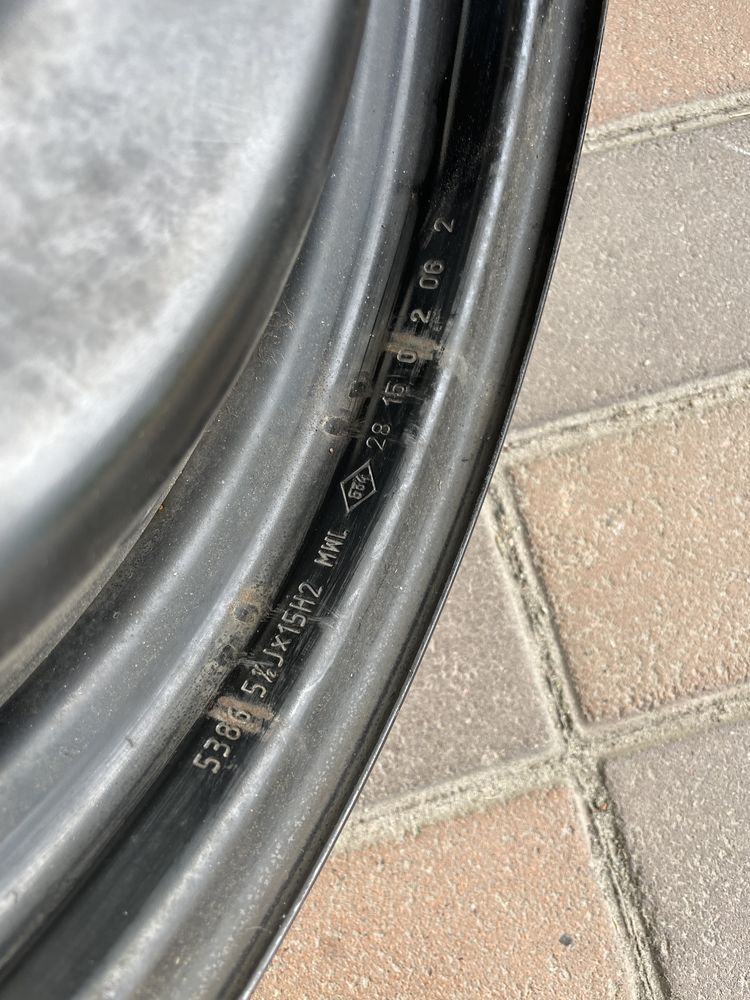 диски 4x100 R15 ET36 Nissan Dacia Renault