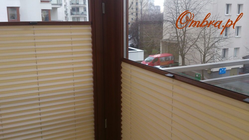 PLISY , żaluzje Plisowane , rolety Plisowane PLISSE