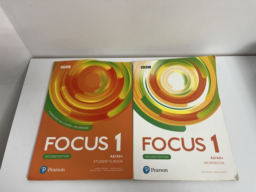 Komplet podręcznik i ćwiczenia Focus 1 second edition