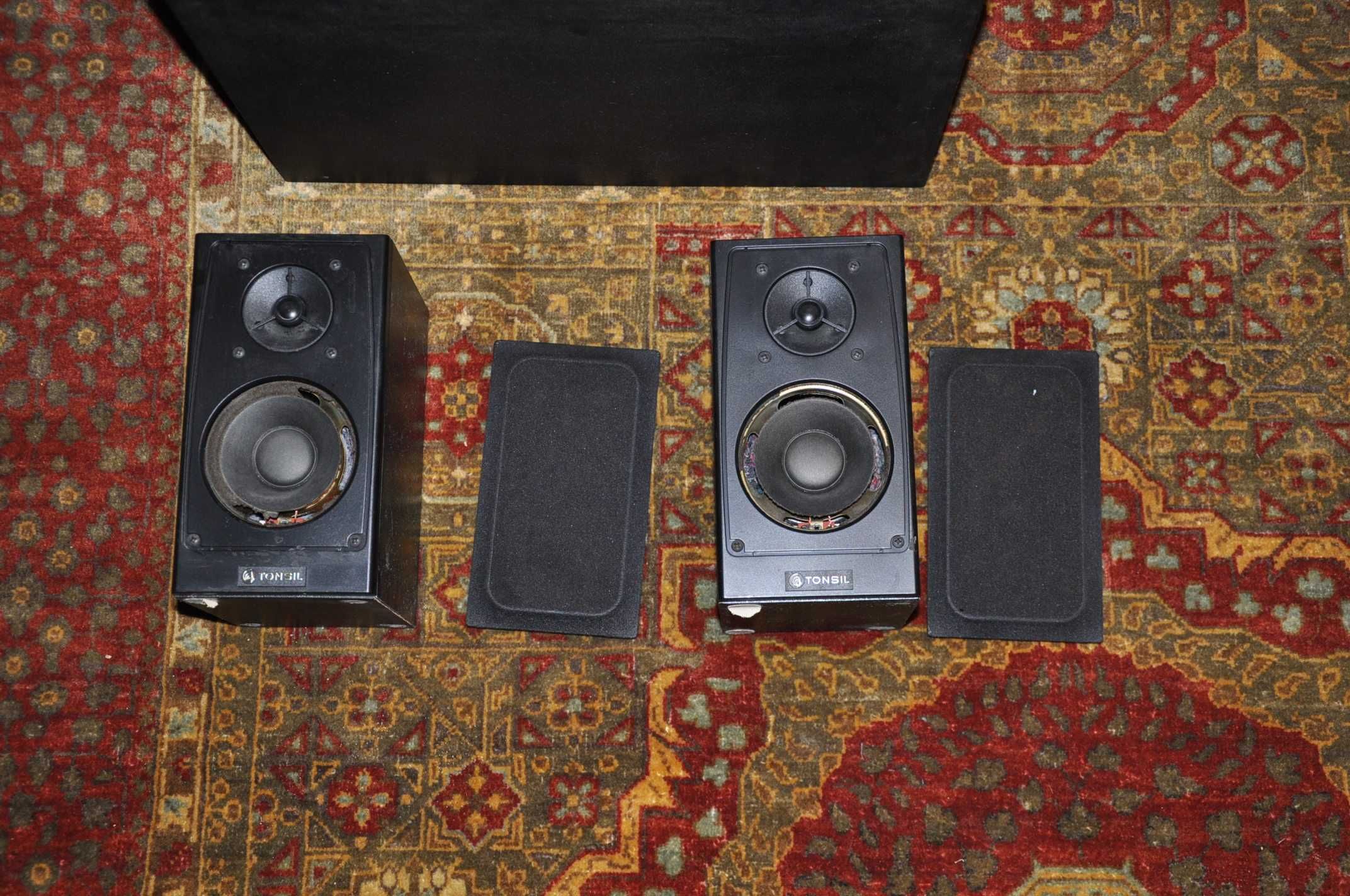 tonsil subwoofer  z głośnikami
