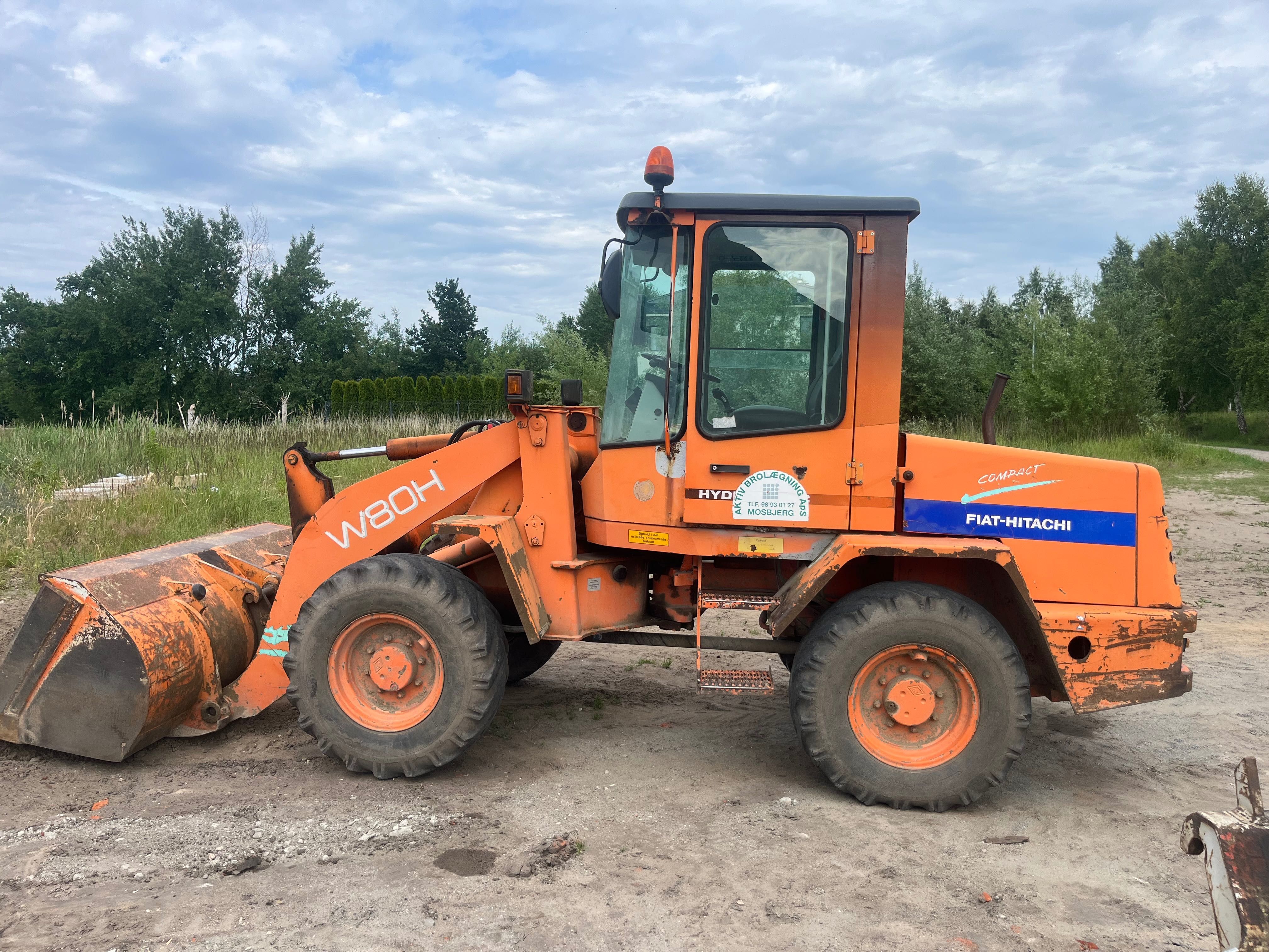 Ładowarka kolowa Hitachi W80h