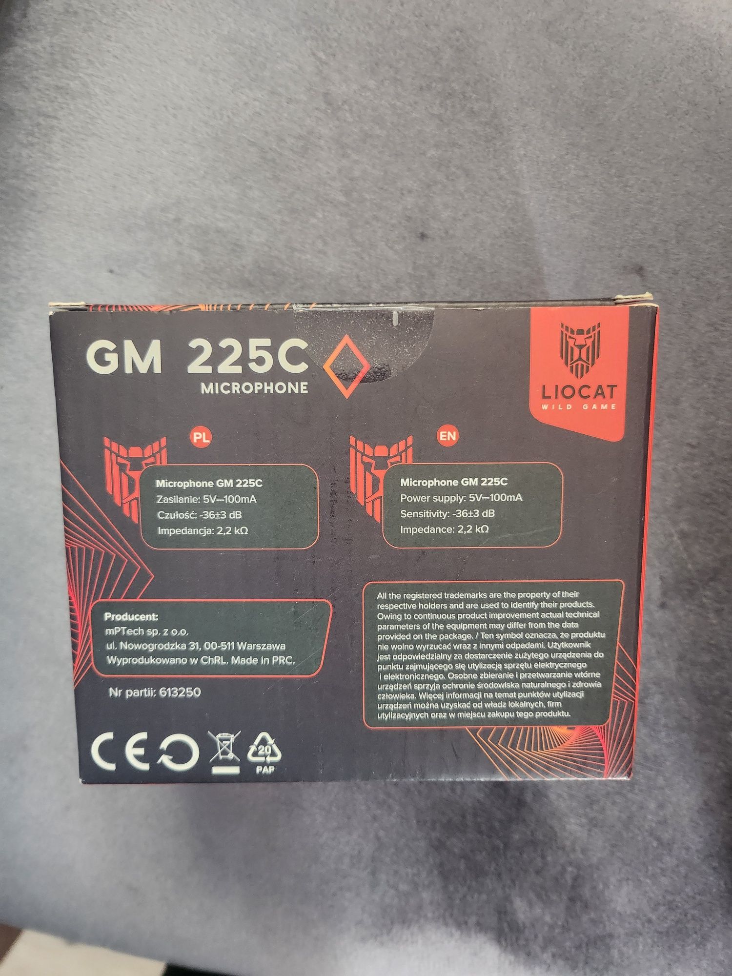 Mikrofon GM 225C