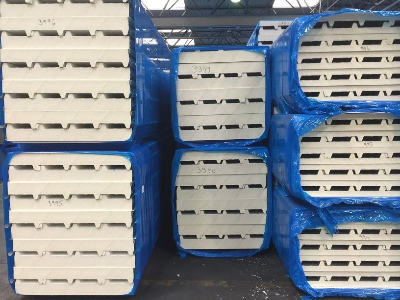 Płyta warstwowa blacha dachowa płyty warstwowa dachowe 100 mm PIR