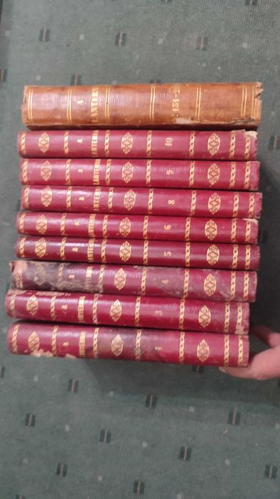 A Lanterna Folha Politica - 9 Volumes Encadernados - 1868 a 1873