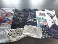 Pijamas verão tam 6/7 e meia estação tam 7/8