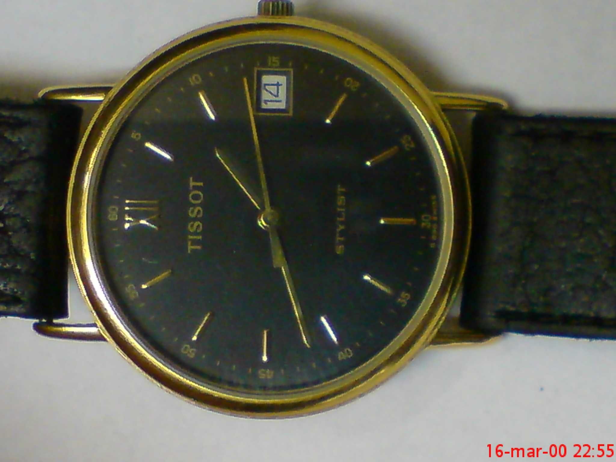 Zegarek Tissot pozłacany