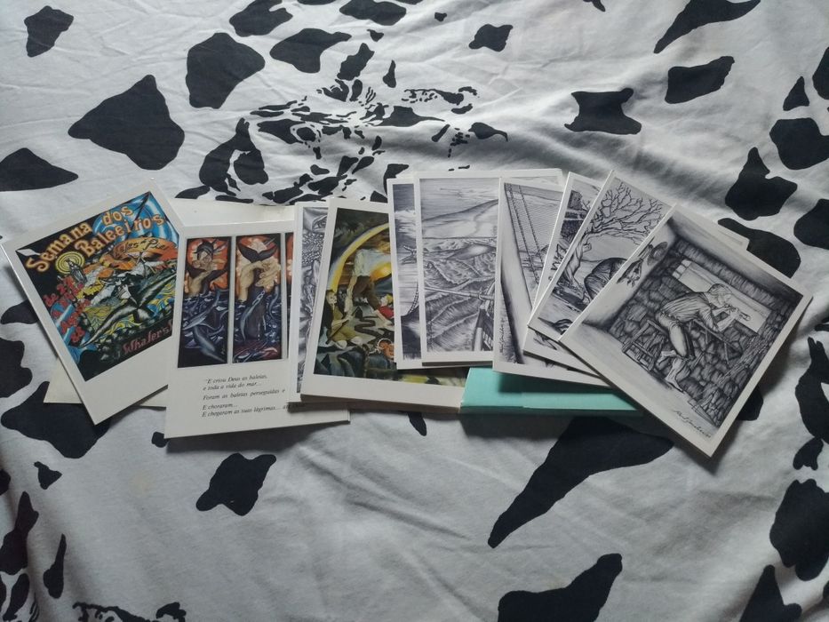 Coleçao Edarte 15 postais "Caça à Baleia" Açores