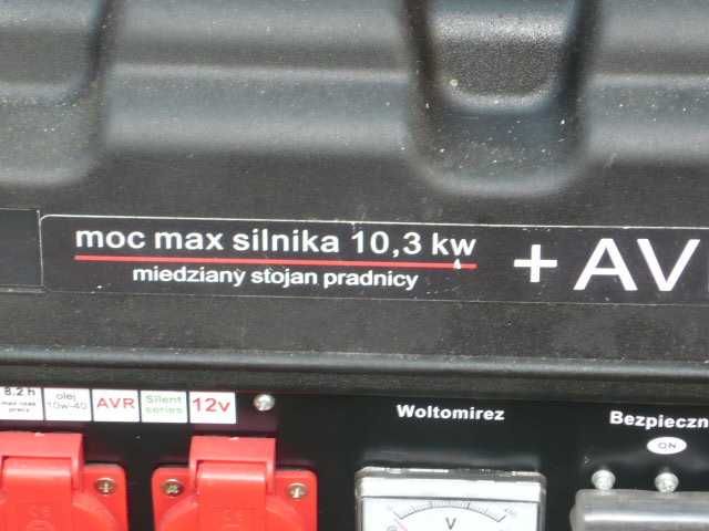 NOWY agregat prądotwórczy KOWAL A6 moc prądnicy 6500W 3 fazy benzyna