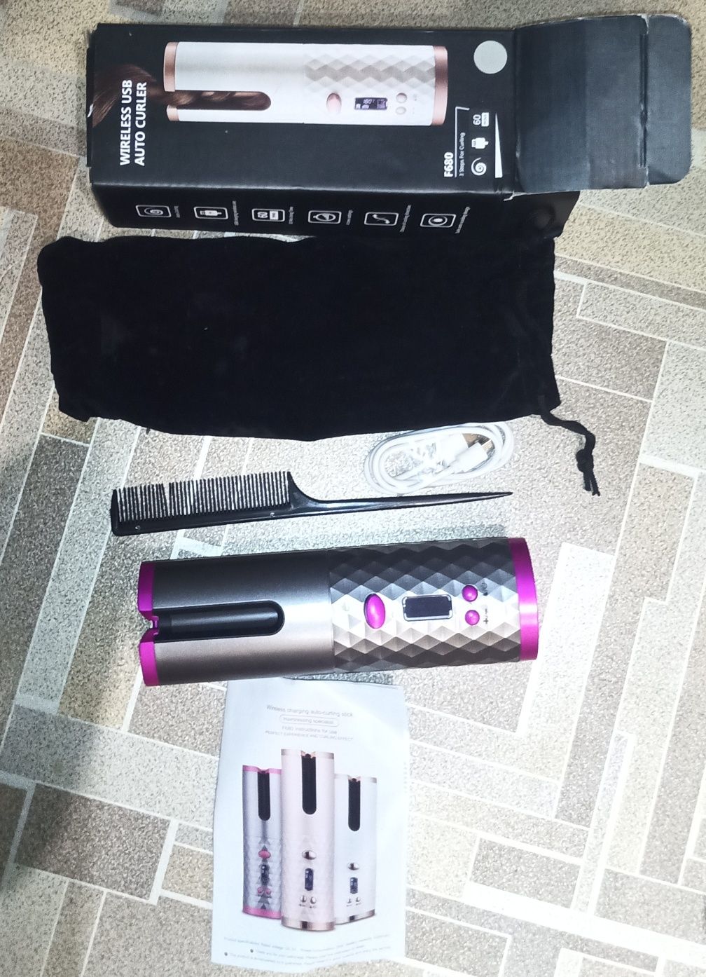 Бездротовий стайлер для завивки волосся і локонів Hair curler 
Бездрот