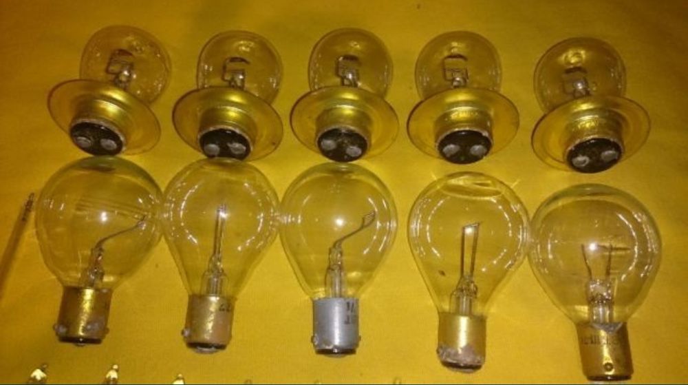 Лампочки накаливания. Радиолампы СССР.