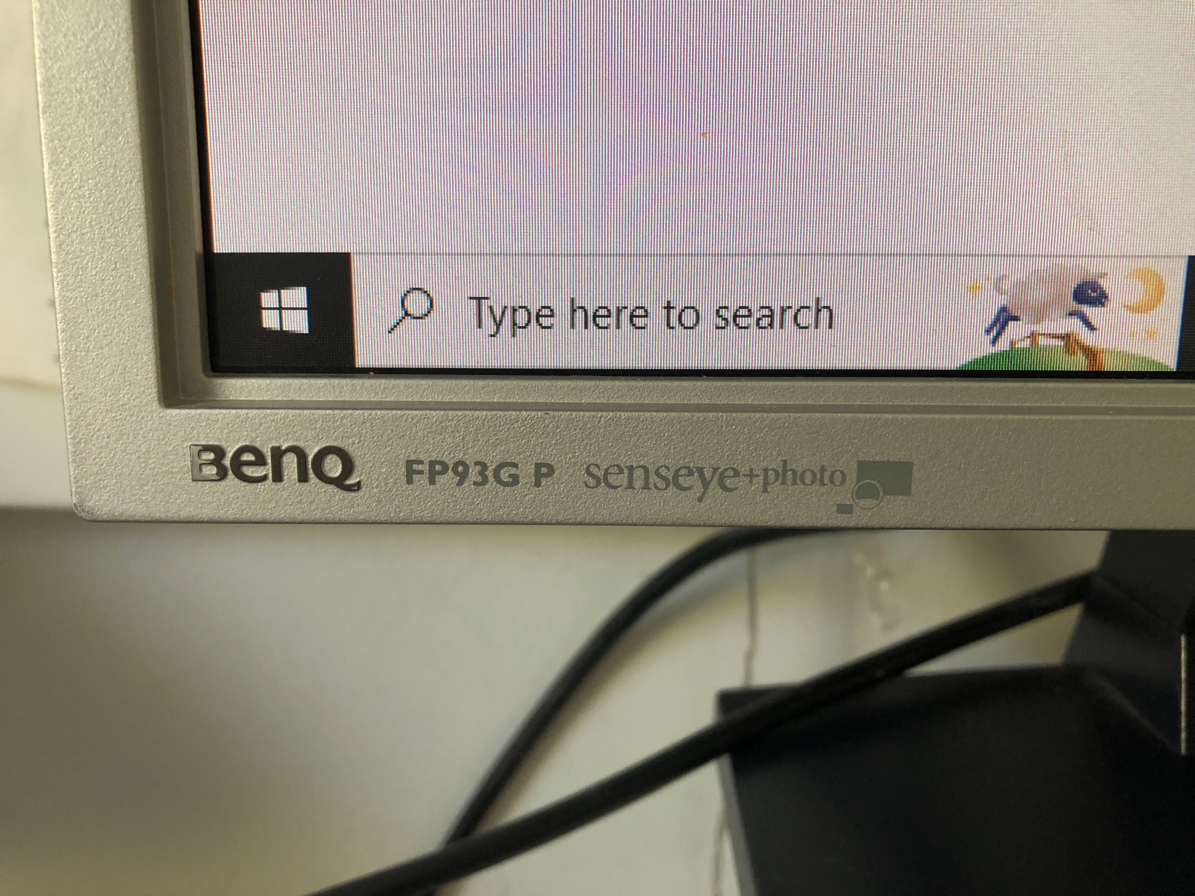 Monitor 19’’ BenQ FP93G P