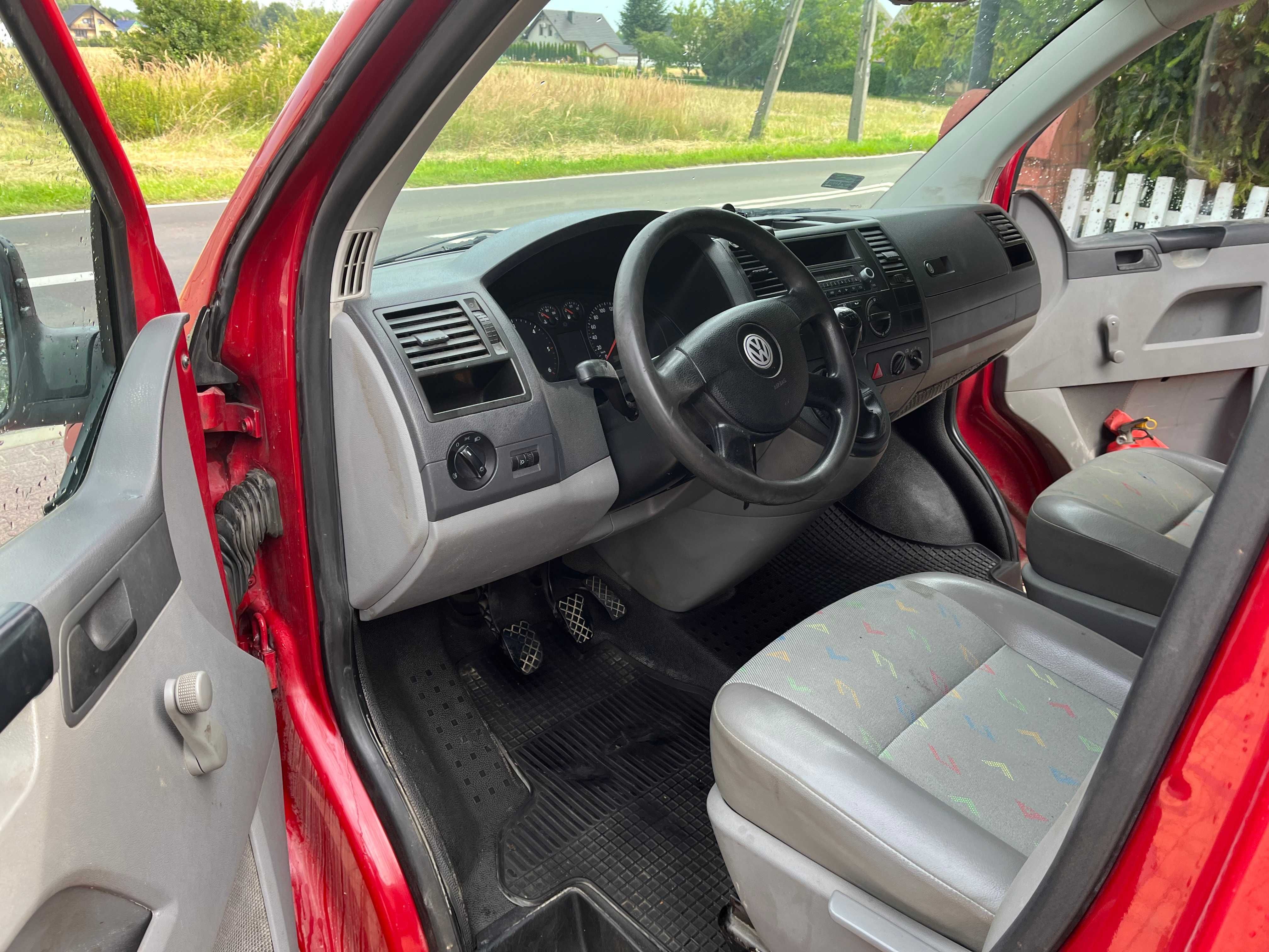 VW-T5-CARAVELLE-LONG-2.5TDI-2009rKlimAbs6biegHak9osobKraj Fvat ZAMIANA