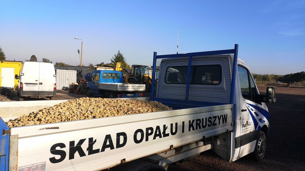 Ziemia Kruszywa Piasek Dolomit