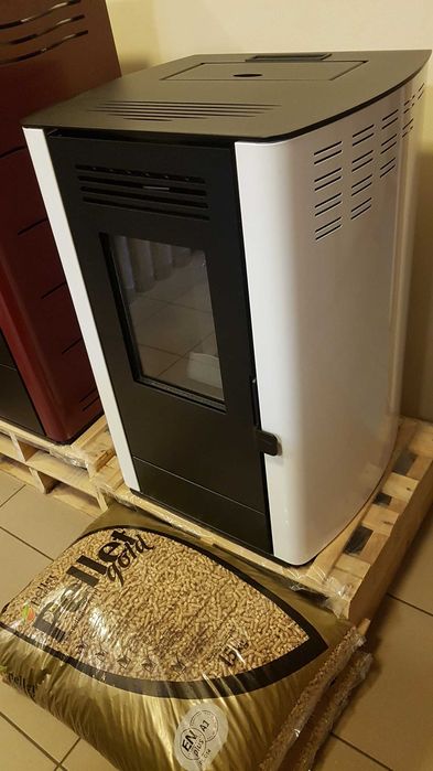 Nowy piec, kominek na pellet Artel Julia Next 7,8 kW Ecodesign, cichy