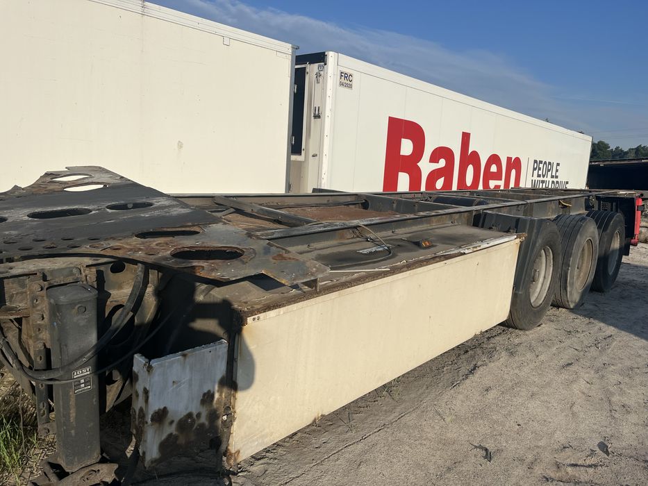 Podwozie chłodnia krone 2011 rok