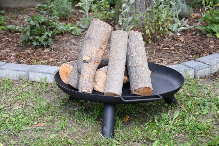palenisko ogrodowe stalowe na ognisko - 70cm, grubość blachy 2mm