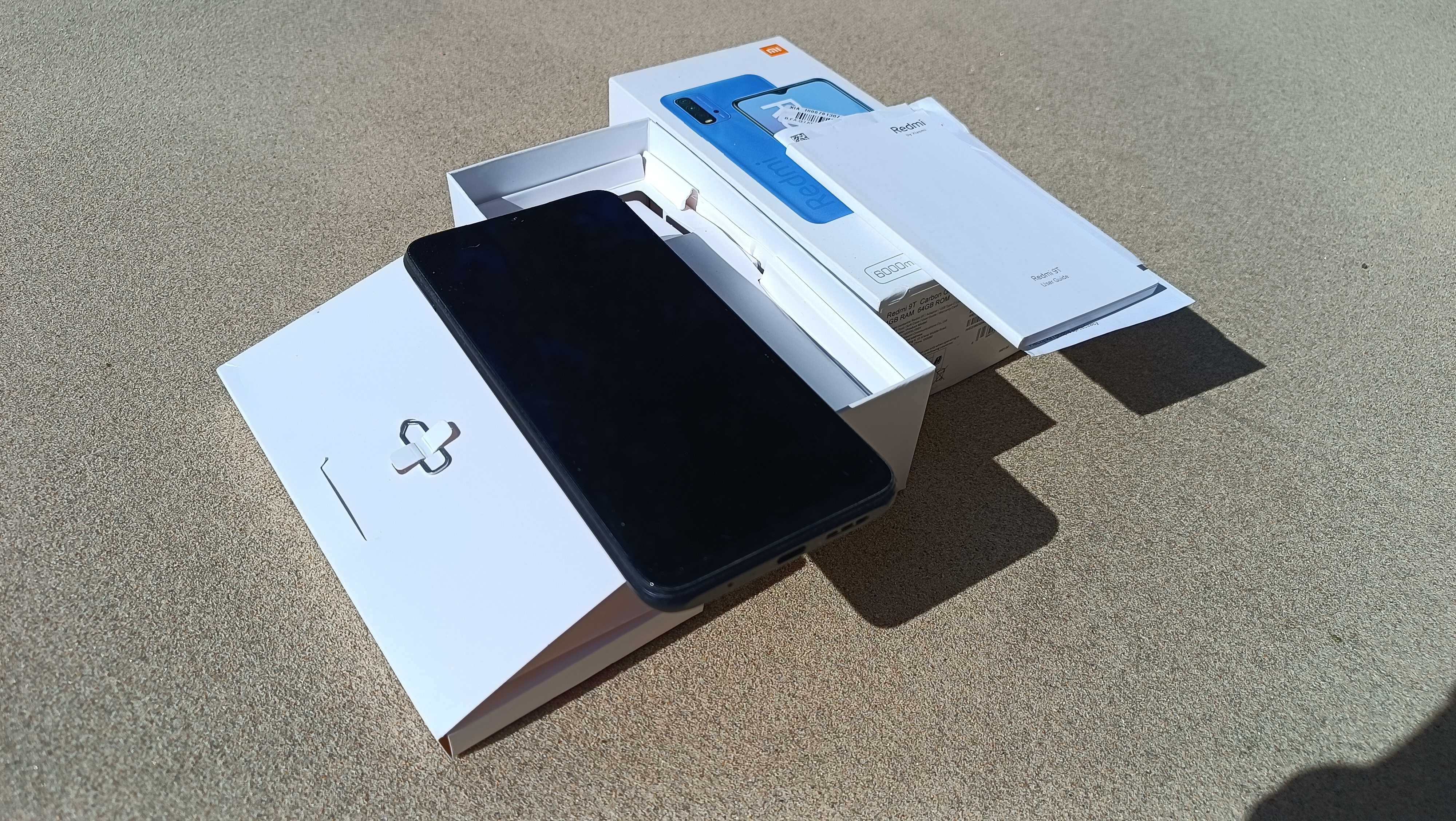 Smartfon Xiaomi Redmi 9T czarny, stan b. dobry