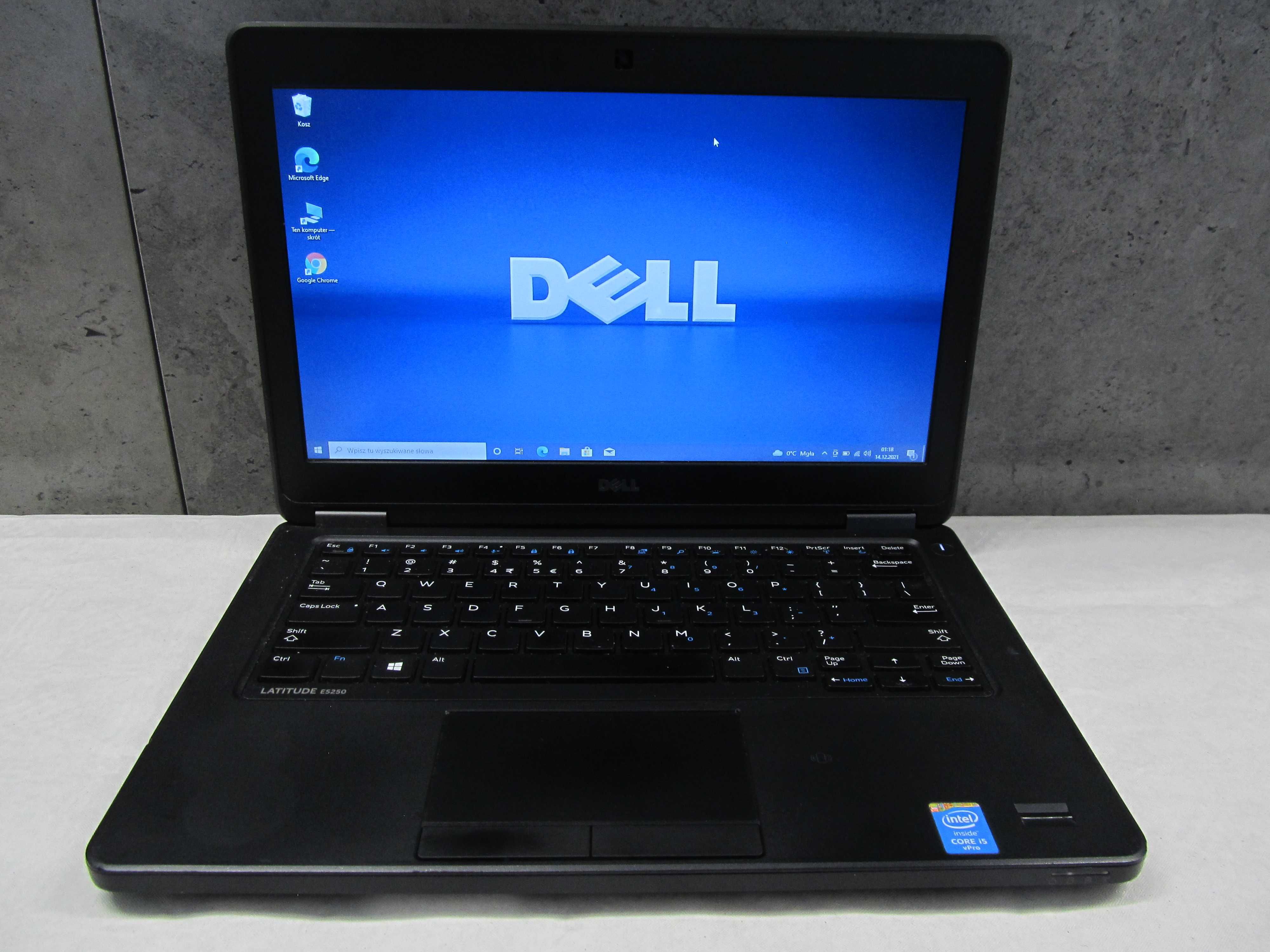 PROMOCJA Dell E5250 i5 5300U 8GB Dysk 128SD Laptop do Pracy Latitude