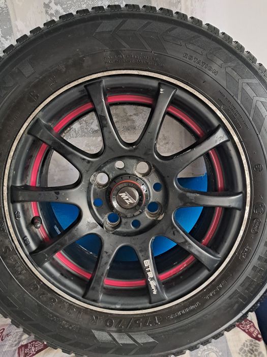 Продам титанові диски 175/70 R13