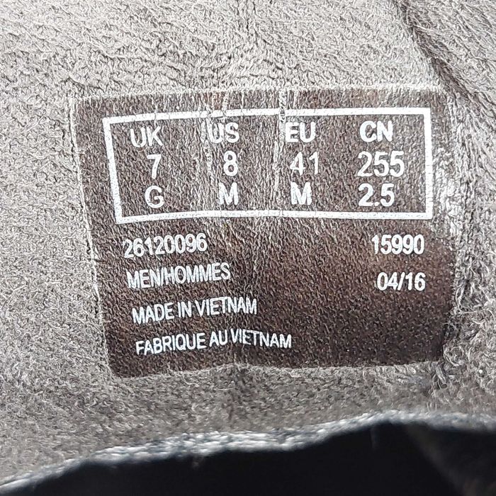 Ботинки Clarks Baystone gore-tex р.41