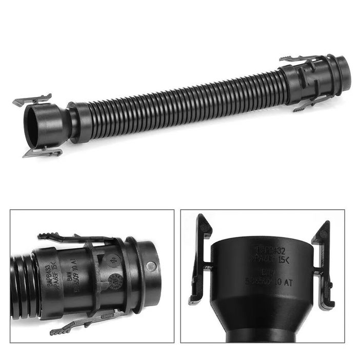 Tubo de admissão respiro do motor bmw motores n47 n57 novo