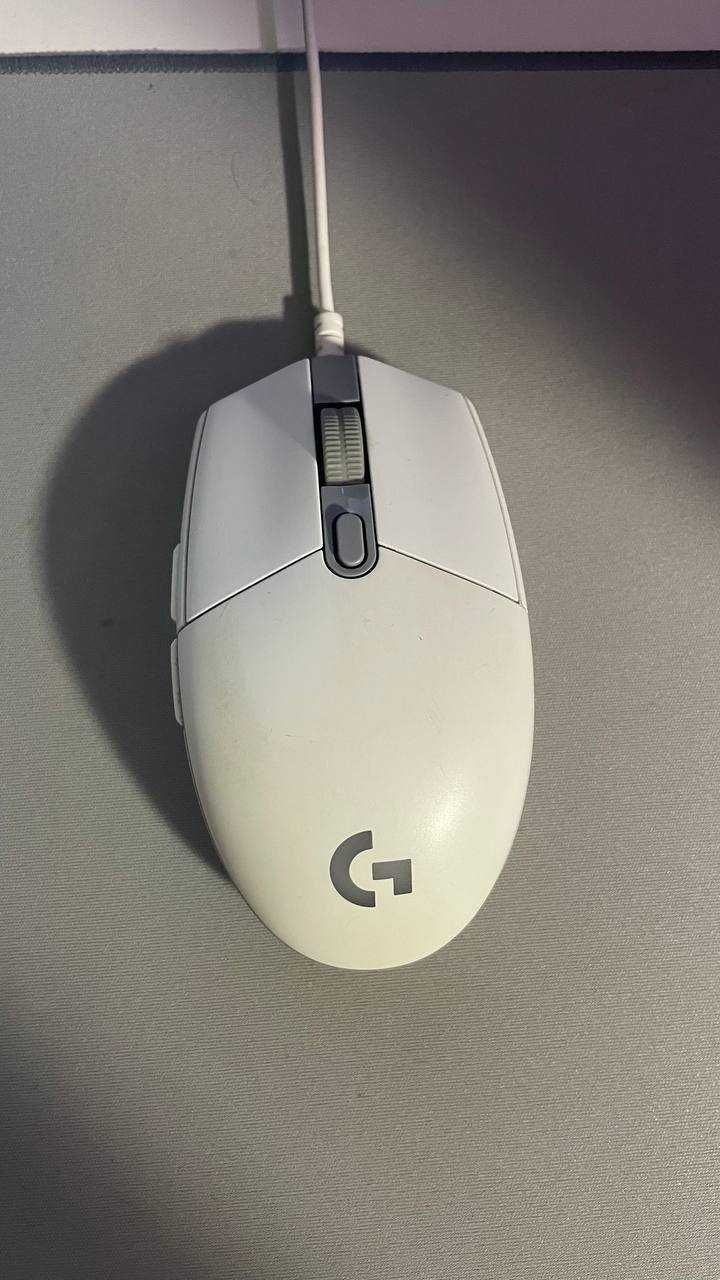 Миша Logitech G102 Lightsync USB White