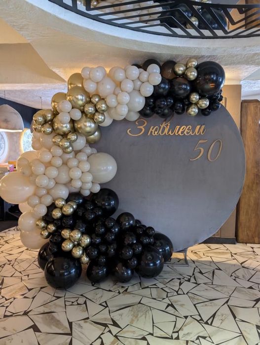 Фотозона на день народження, з повітряних куль, оренда фотозони