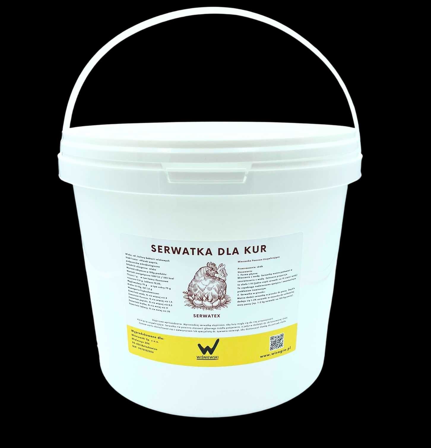 Serwatka dla kur niosek 10kg wisagro wysyłka