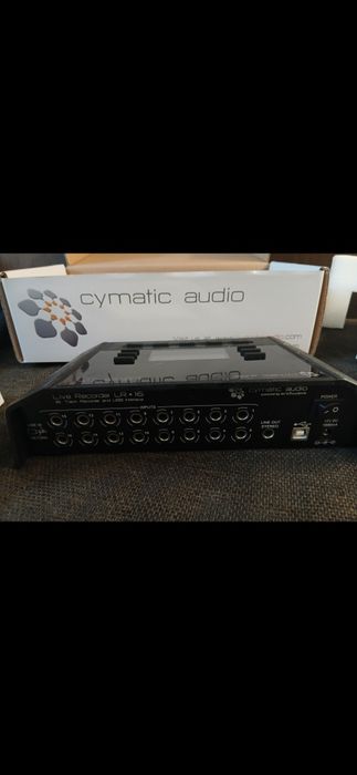 Cymatic audio recorder LR16