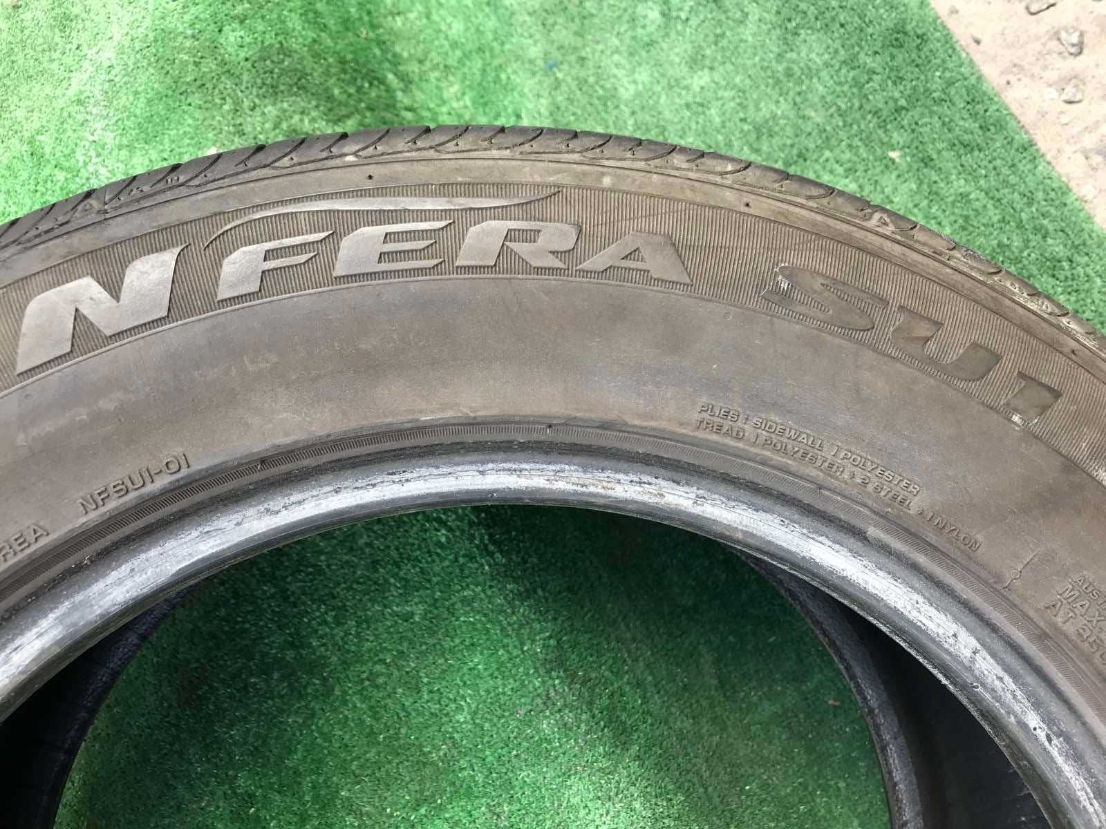 Шини Nexen 225/55r16 Пара літо б/у склад Оригінал