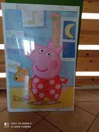 Peppa puzzle duże