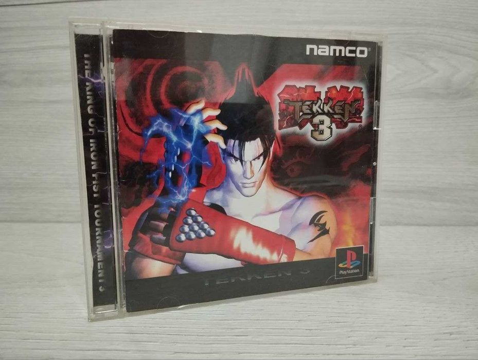 PS1 Tekken 3 Ліцензія PlayStation 1 Tekken 3 - Англійська Мова Sony PS
