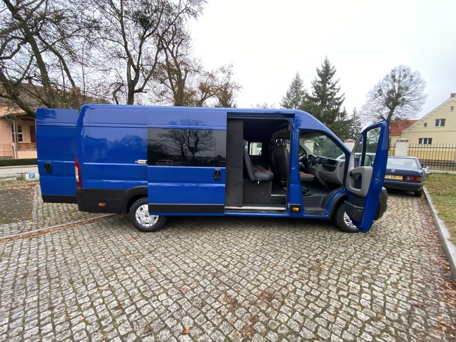 Fiat Ducato 2.3d 7 os brygadowka 2011 r Salon Polska