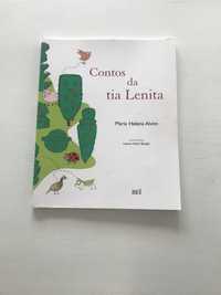 Livro Contos da Tia Lenita - Maria Helena Alvim - autografado