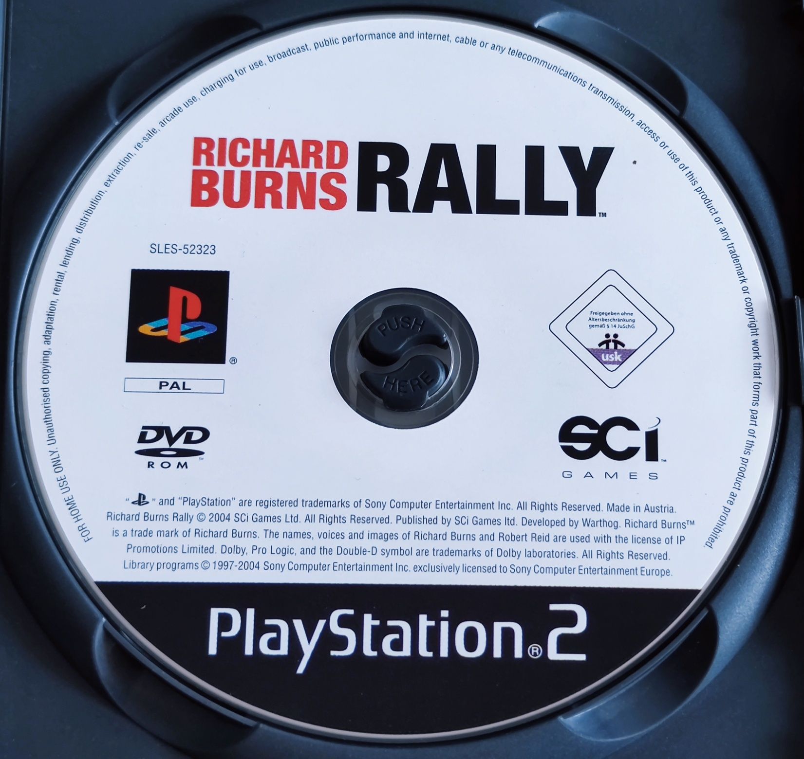 Richard Burns Rally PlayStation 2 PS2