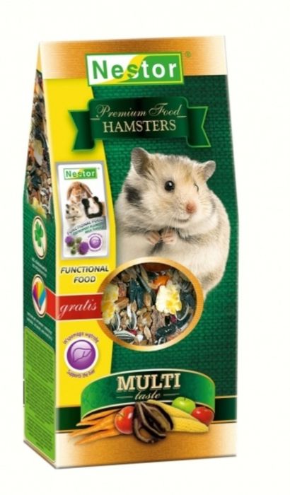 Pokarm PREMIUM "Multi-taste" dla chomików 250g