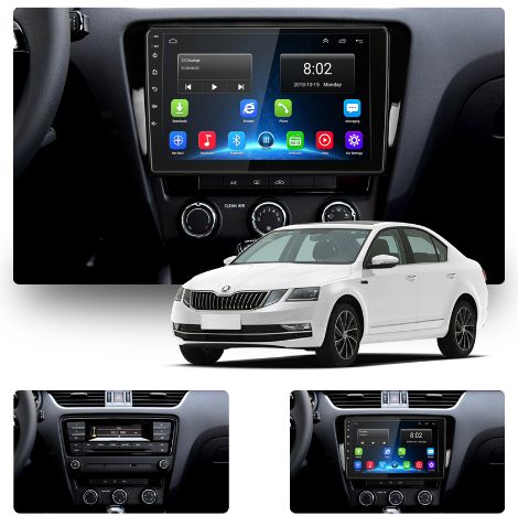 Radio nawigacja ANDROID Skoda Octavia 3 2013=19 Android Bluetooth WiFi