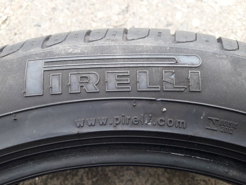 PIRELLI 255/45R19 100V , dwie opony letnie.