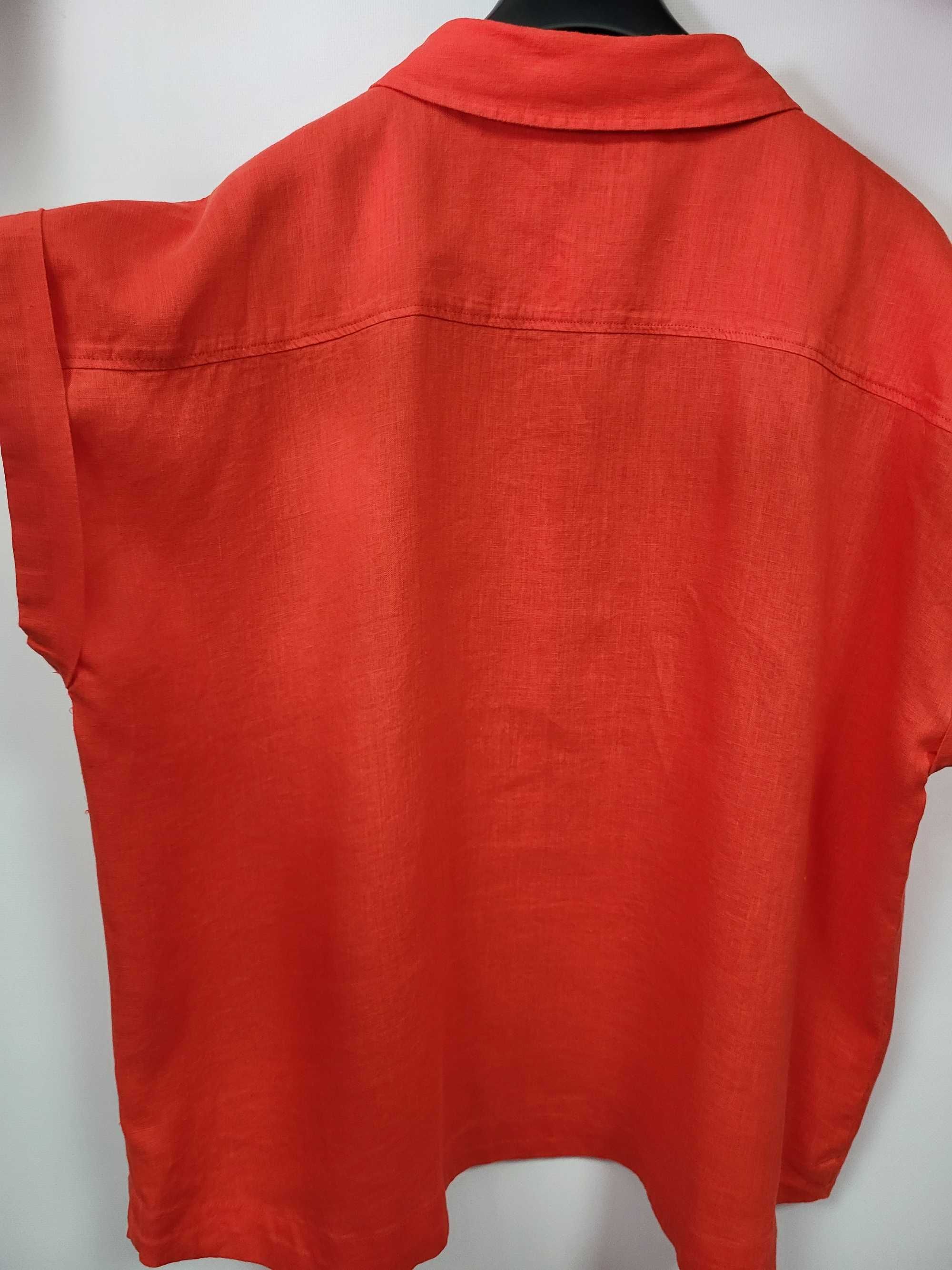 Сорочка льон Benetton, розмір XL-XXL
