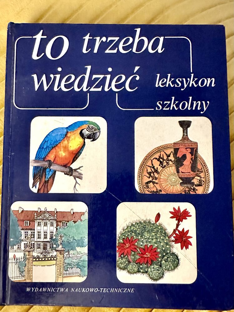 Leksykon szkolny - To trzeba wiedzieć- Encyklopedia dla dzieci.