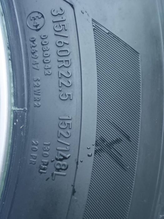 Koła do przyczepy 315/60R22.5 d 47 d 55 d 50 HL Pronar Brandys 6 otwor